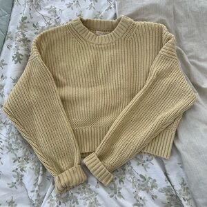 Cozy Yellow Sweater